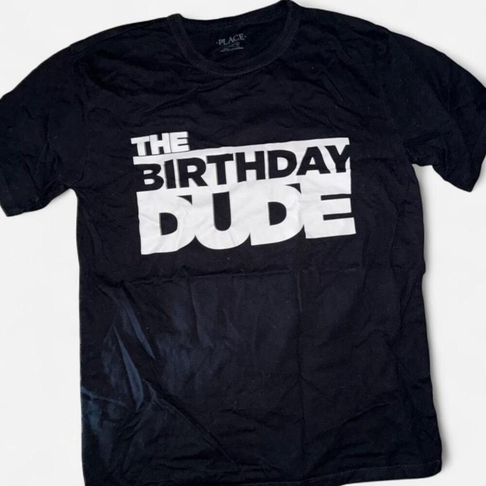The-children-s-place Men's Black T-shirt